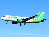 Citilink Garuda Indonesia Airbus A320-214 (PK-GQF) at  Banda Aceh - Sultan Iskandar Muda International, Indonesia