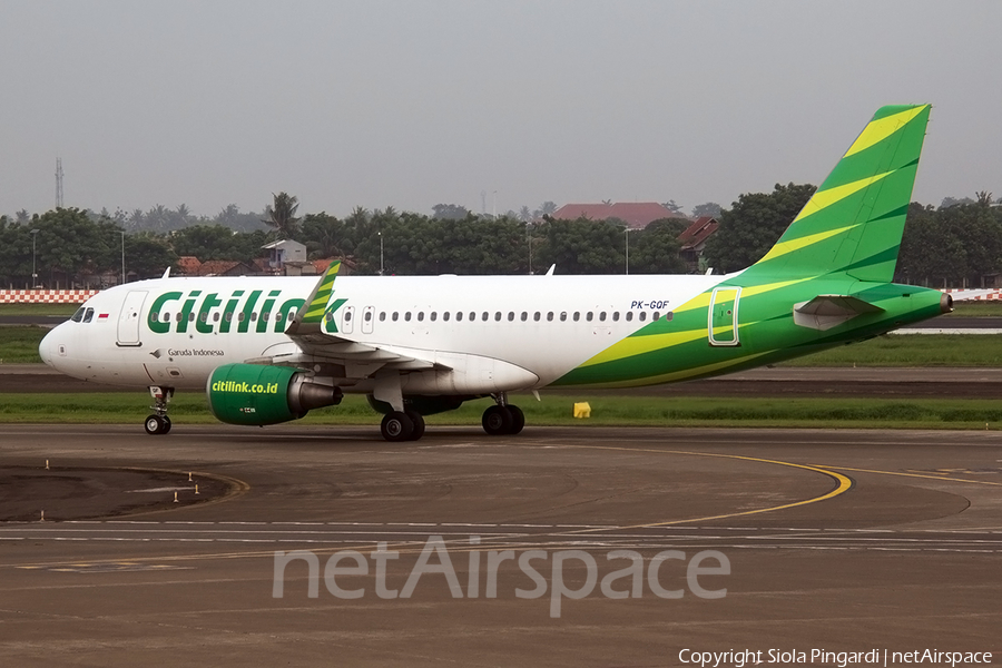 Citilink Garuda Indonesia Airbus A320-214 (PK-GQF) | Photo 360469