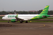 Citilink Garuda Indonesia Airbus A320-214 (PK-GQF) at  Jakarta - Soekarno-Hatta International, Indonesia
