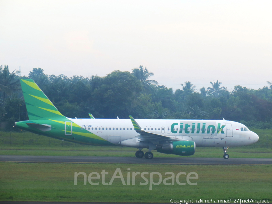 Citilink Garuda Indonesia Airbus A320-214 (PK-GQF) | Photo 623352