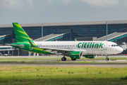 Citilink Garuda Indonesia Airbus A320-214 (PK-GQF) at  Yogyakarta - International, Indonesia