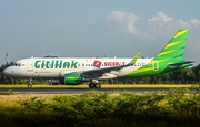 Citilink Garuda Indonesia Airbus A320-214 (PK-GQG) at  Adisumarmo International, Indonesia