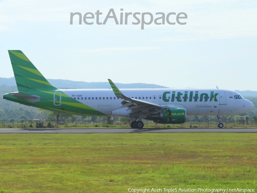 Citilink Garuda Indonesia Airbus A320-214 (PK-GQH) | Photo 324332