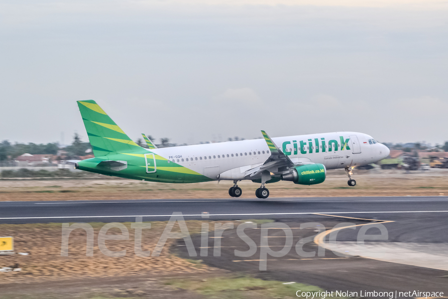Citilink Garuda Indonesia Airbus A320-214 (PK-GQH) | Photo 461207