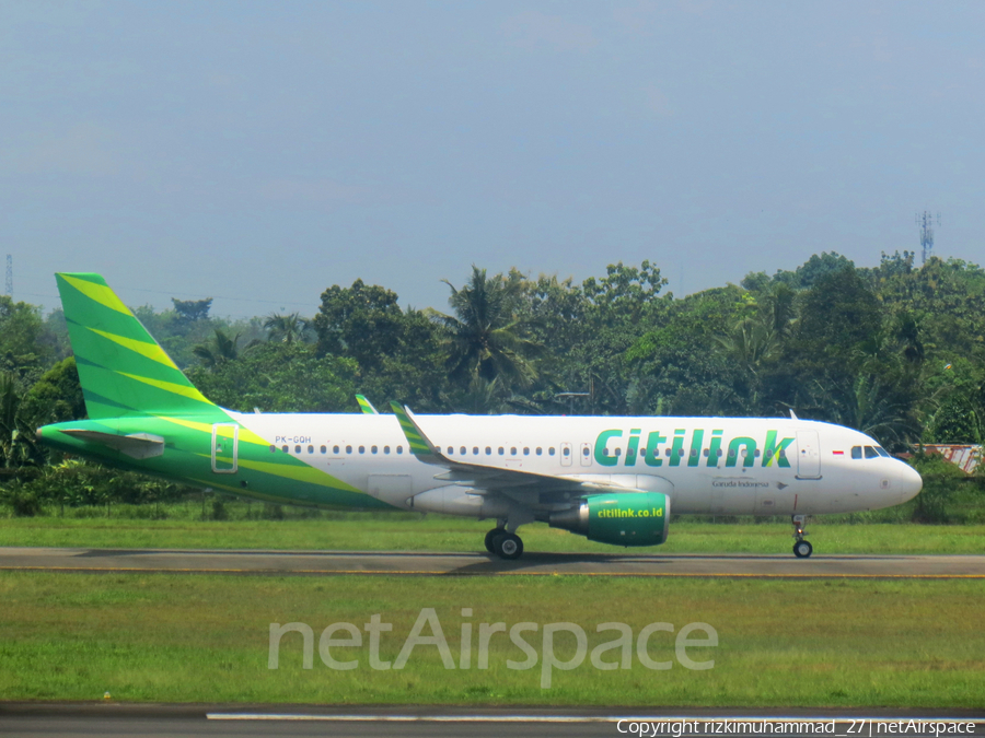 Citilink Garuda Indonesia Airbus A320-214 (PK-GQH) | Photo 623339
