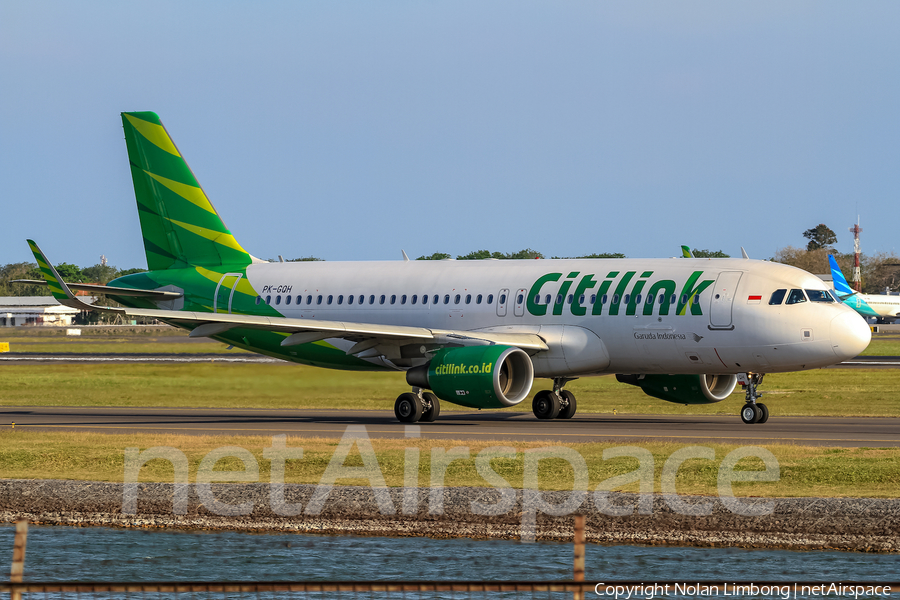 Citilink Garuda Indonesia Airbus A320-214 (PK-GQH) | Photo 370139