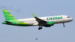 Citilink Garuda Indonesia Airbus A320-214 (PK-GQH) at  Yogyakarta - International, Indonesia
