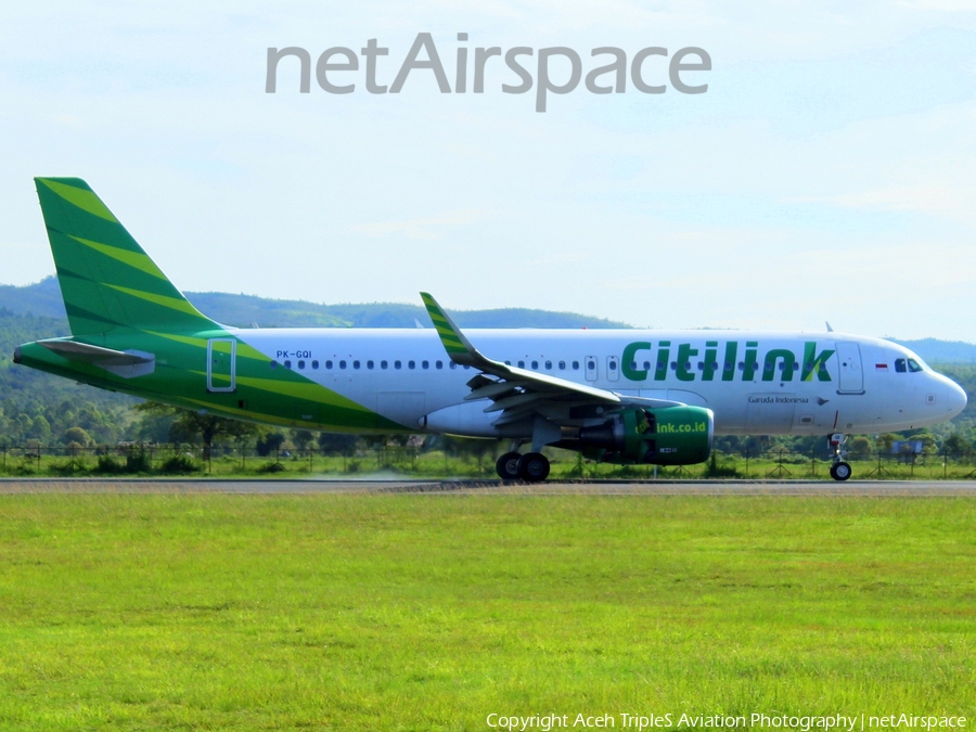 Citilink Garuda Indonesia Airbus A320-214 (PK-GQI) | Photo 281011