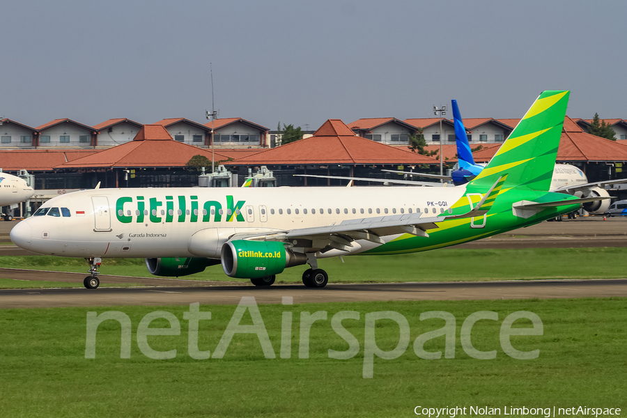 Citilink Garuda Indonesia Airbus A320-214 (PK-GQI) | Photo 375684