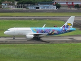 Citilink Garuda Indonesia Airbus A320-214 (PK-GQI) at  Palembang - Sultan Mahmud Badaruddin II International, Indonesia