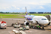 Citilink Garuda Indonesia Airbus A320-214 (PK-GQI) at  Surabaya - Juanda International, Indonesia