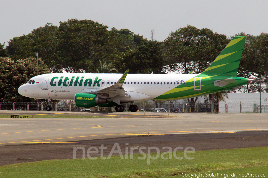 Citilink Garuda Indonesia Airbus A320-214 (PK-GQJ) | Photo 360486