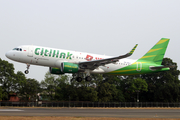 Citilink Garuda Indonesia Airbus A320-214 (PK-GQJ) at  Jakarta - Halim Perdanakusuma International, Indonesia