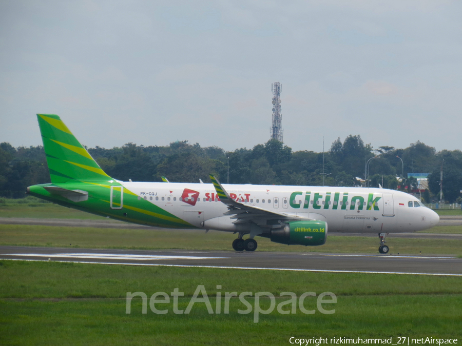 Citilink Garuda Indonesia Airbus A320-214 (PK-GQJ) | Photo 623413
