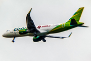 Citilink Garuda Indonesia Airbus A320-214 (PK-GQJ) at  Palembang - Sultan Mahmud Badaruddin II International, Indonesia