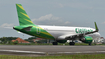 Citilink Garuda Indonesia Airbus A320-214 (PK-GQJ) at  Adisumarmo International, Indonesia