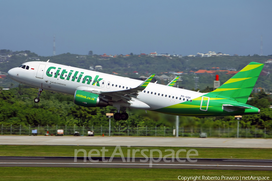 Citilink Garuda Indonesia Airbus A320-214 (PK-GQK) | Photo 380390