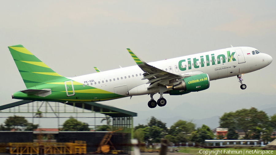Citilink Garuda Indonesia Airbus A320-214 (PK-GQL) | Photo 363378