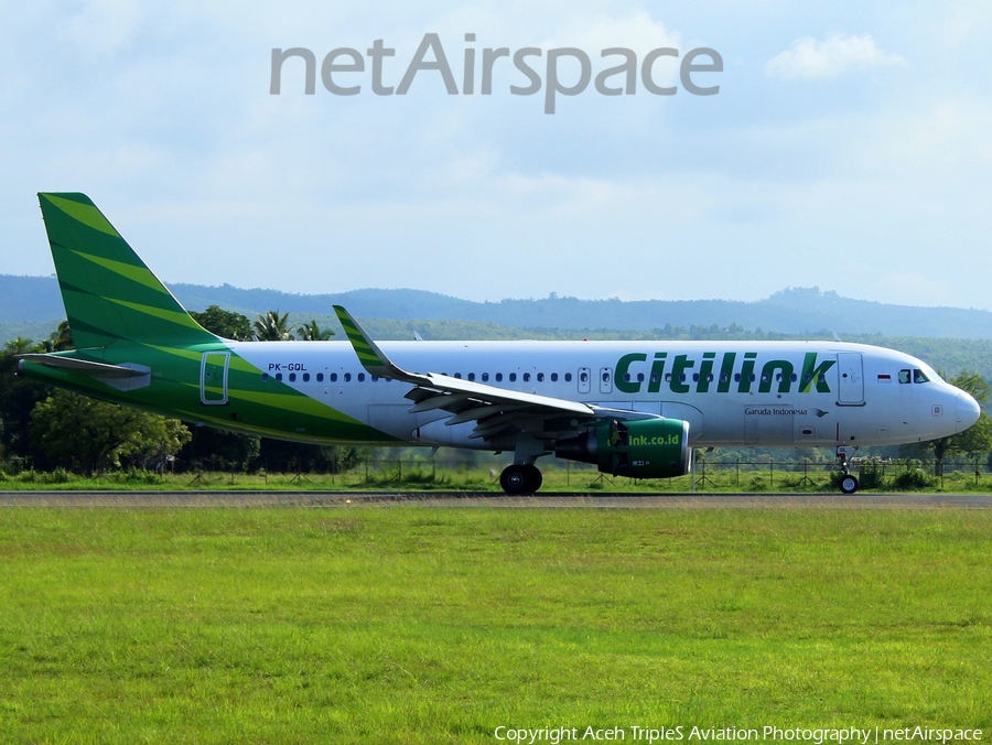 Citilink Garuda Indonesia Airbus A320-214 (PK-GQL) | Photo 281426