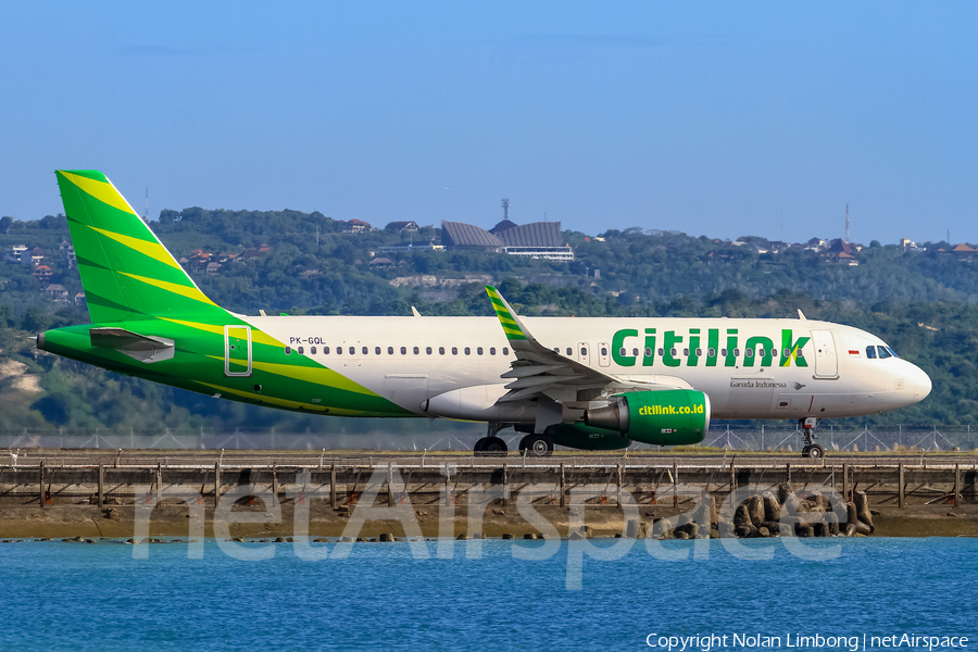 Citilink Garuda Indonesia Airbus A320-214 (PK-GQL) | Photo 372267