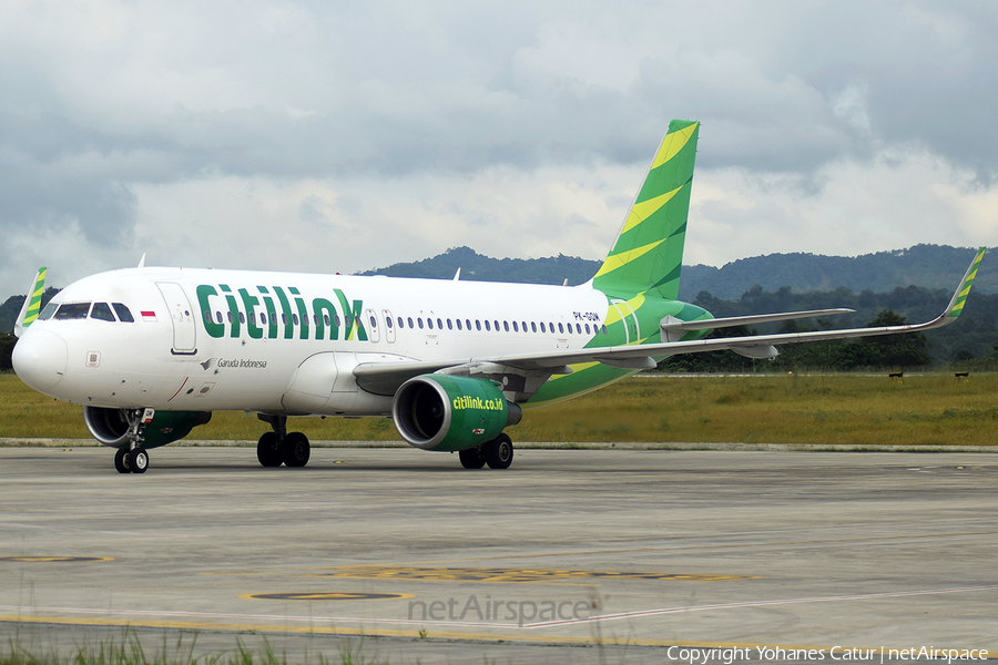 Citilink Garuda Indonesia Airbus A320-214 (PK-GQM) | Photo 518376