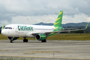 Citilink Garuda Indonesia Airbus A320-214 (PK-GQM) at  Samarinda International, Indonesia