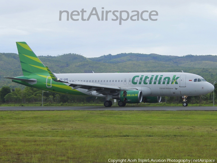 Citilink Garuda Indonesia Airbus A320-214 (PK-GQM) | Photo 341550