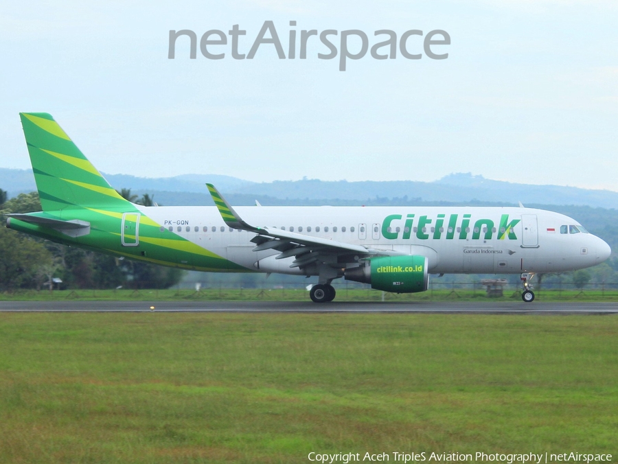 Citilink Garuda Indonesia Airbus A320-214 (PK-GQN) | Photo 296638