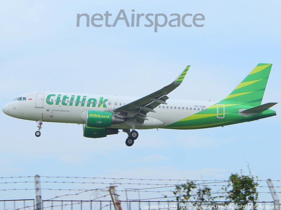 Citilink Garuda Indonesia Airbus A320-214 (PK-GQN) | Photo 314877