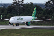 Citilink Garuda Indonesia Airbus A320-214 (PK-GQO) at  Syamsudin Noor International, Indonesia