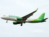 Citilink Garuda Indonesia Airbus A320-214 (PK-GQO) at  Banda Aceh - Sultan Iskandar Muda International, Indonesia