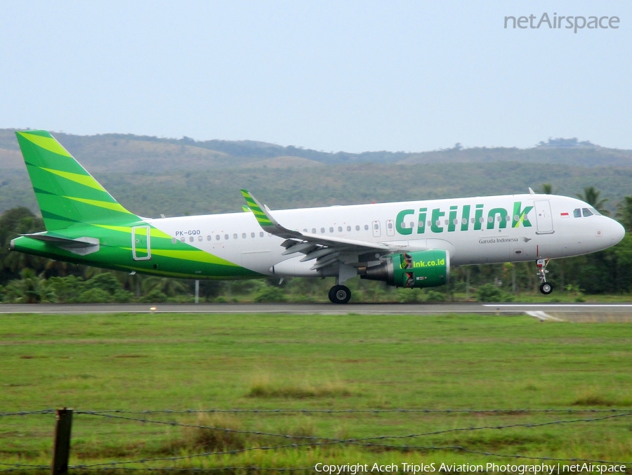 Citilink Garuda Indonesia Airbus A320-214 (PK-GQO) | Photo 435670