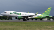 Citilink Garuda Indonesia Airbus A320-214 (PK-GQO) at  Medan - Kualanamu International, Indonesia