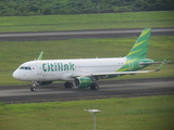 Citilink Garuda Indonesia Airbus A320-214 (PK-GQO) at  Palembang - Sultan Mahmud Badaruddin II International, Indonesia