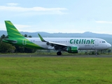 Citilink Garuda Indonesia Airbus A320-214 (PK-GQP) at  Banda Aceh - Sultan Iskandar Muda International, Indonesia