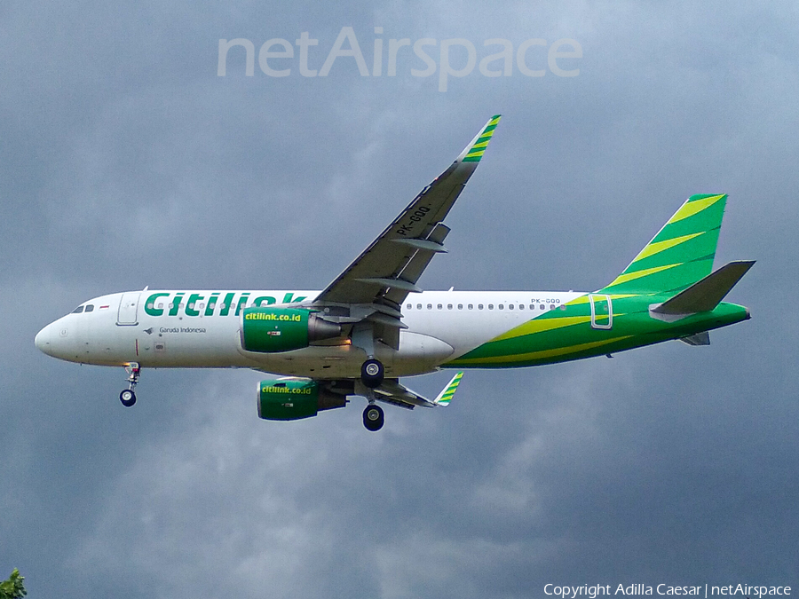 Citilink Garuda Indonesia Airbus A320-214 (PK-GQQ) | Photo 459784