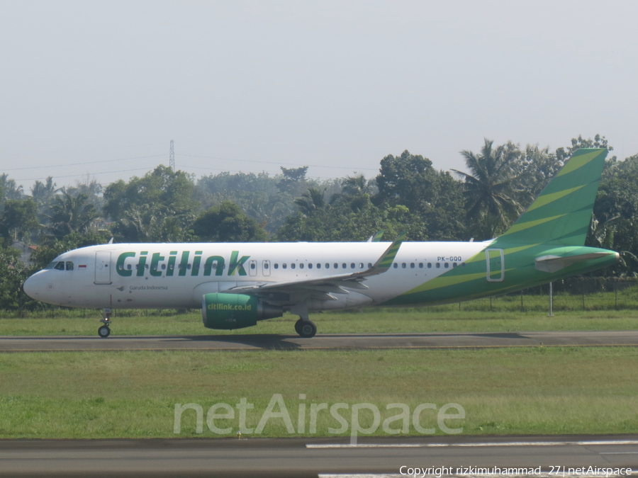 Citilink Garuda Indonesia Airbus A320-214 (PK-GQQ) | Photo 623331