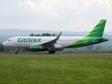 Citilink Garuda Indonesia Airbus A320-214 (PK-GQS) at  Banda Aceh - Sultan Iskandar Muda International, Indonesia