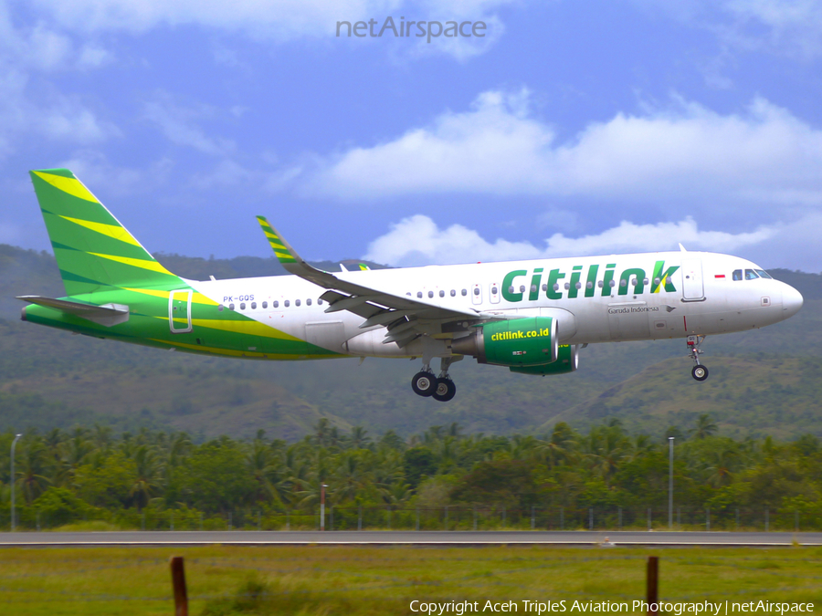 Citilink Garuda Indonesia Airbus A320-214 (PK-GQS) | Photo 460831