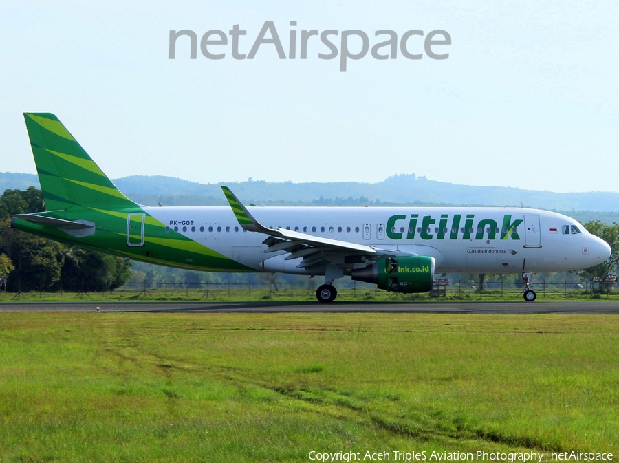 Citilink Garuda Indonesia Airbus A320-214 (PK-GQT) | Photo 293705