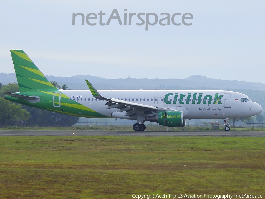 Citilink Garuda Indonesia Airbus A320-214 (PK-GQT) | Photo 346609