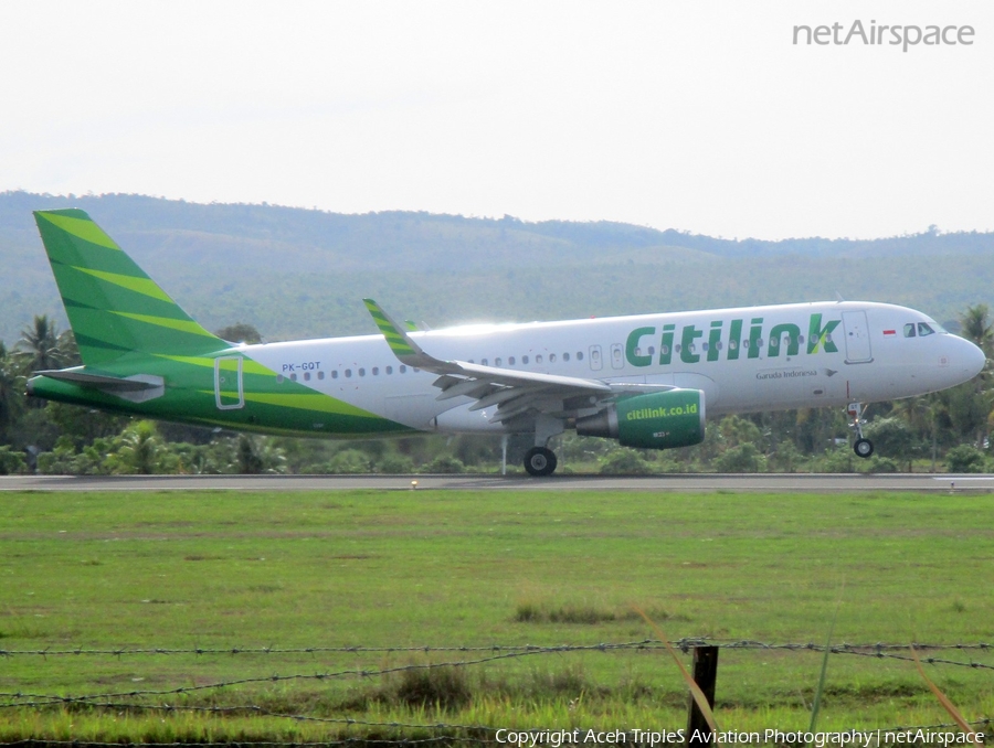 Citilink Garuda Indonesia Airbus A320-214 (PK-GQT) | Photo 435664