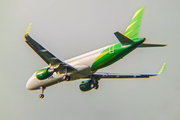 Citilink Garuda Indonesia Airbus A320-214 (PK-GQT) at  Palembang - Sultan Mahmud Badaruddin II International, Indonesia