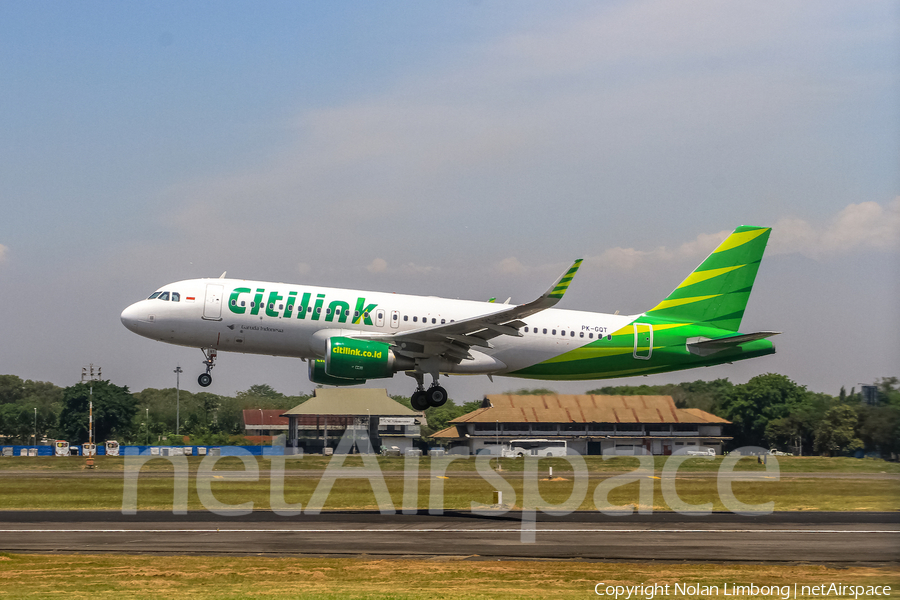 Citilink Garuda Indonesia Airbus A320-214 (PK-GQT) | Photo 424007
