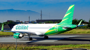 Citilink Garuda Indonesia Airbus A320-214 (PK-GQU) at  Bandung - Husein Sastranegara International, Indonesia