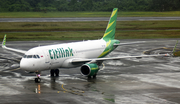 Citilink Garuda Indonesia Airbus A320-214 (PK-GQU) at  Balikpapan Sepinggan - International, Indonesia