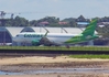 Citilink Garuda Indonesia Airbus A320-214 (PK-GQU) at  Balikpapan Sepinggan - International, Indonesia