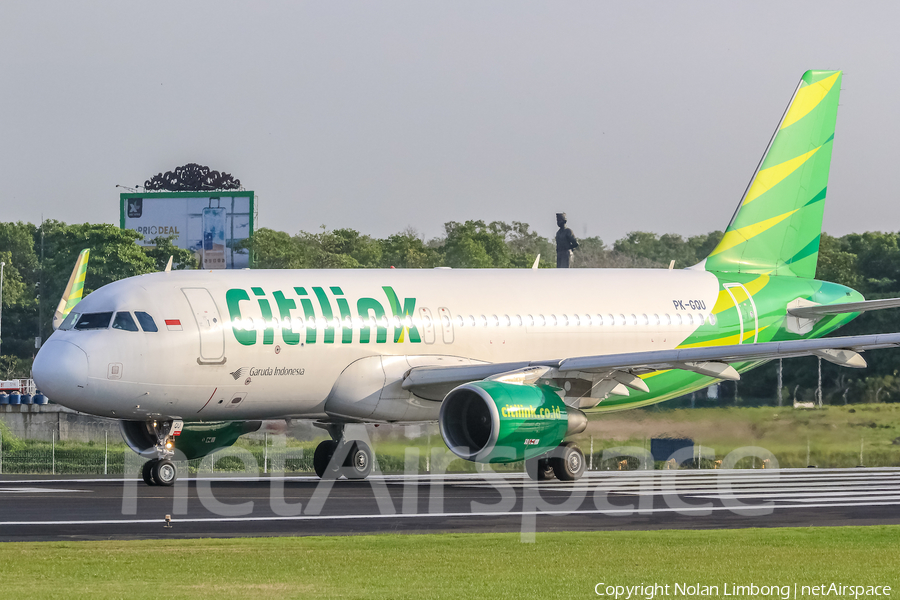 Citilink Garuda Indonesia Airbus A320-214 (PK-GQU) | Photo 468373