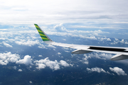 Citilink Garuda Indonesia Airbus A320-214 (PK-GQU) at  In Flight, Indonesia