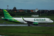 Citilink Garuda Indonesia Airbus A320-214 (PK-GQU) at  Surabaya - Juanda International, Indonesia